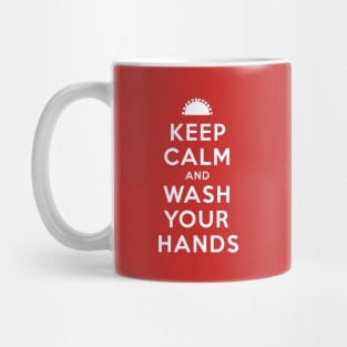 Keep calm and wash your hands Mug